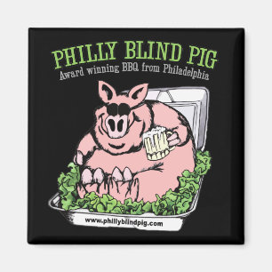 Philly Blind Pig GRILLEN Magnet