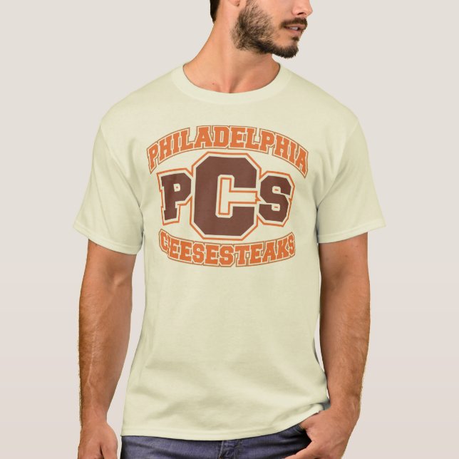 Philly Cheesesteaks-Sport-Team-Logo T-Shirt (Vorderseite)