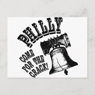Philly - Kommen Sie zum Crack! Postkarte