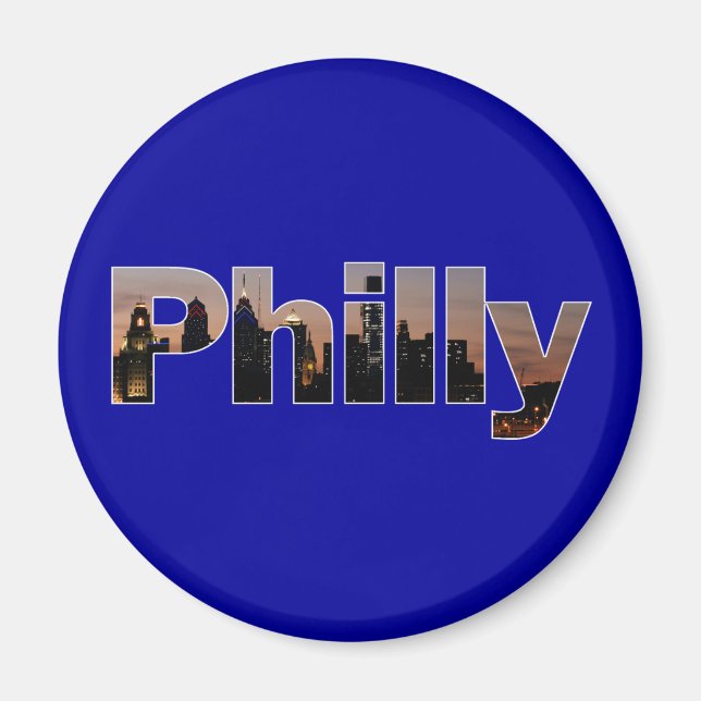 Philly Letters Magnet (Vorne)