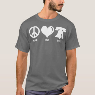 Philly Liberty Bell Brotherly Liebe Philadelphia L T-Shirt