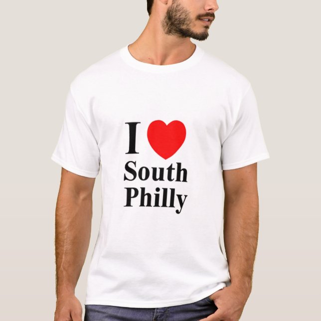 Philly Liebe MANN-' S I Südt-shirt - besonders T-Shirt (Vorderseite)
