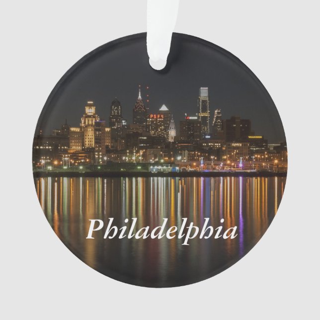 Philly Nacht Ornament (Vorderseite)