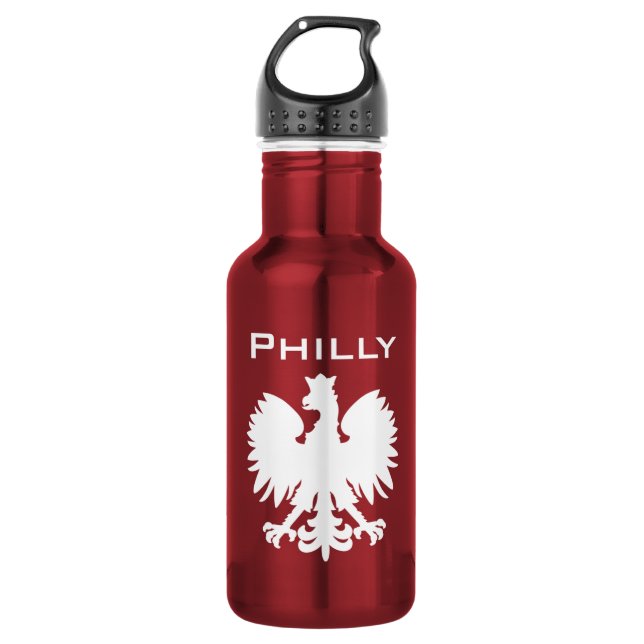 Philly Polska Wasserflasche (Vorderseite)