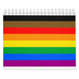 Philly Rainbow Pride Flag Kalender