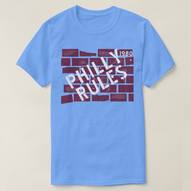 PHILLY RULES 1980 T-Shirt (Design vorne)