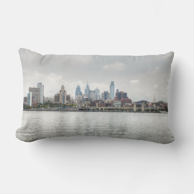 Philly Skyline 2 Lendenkissen (Vorderseite)