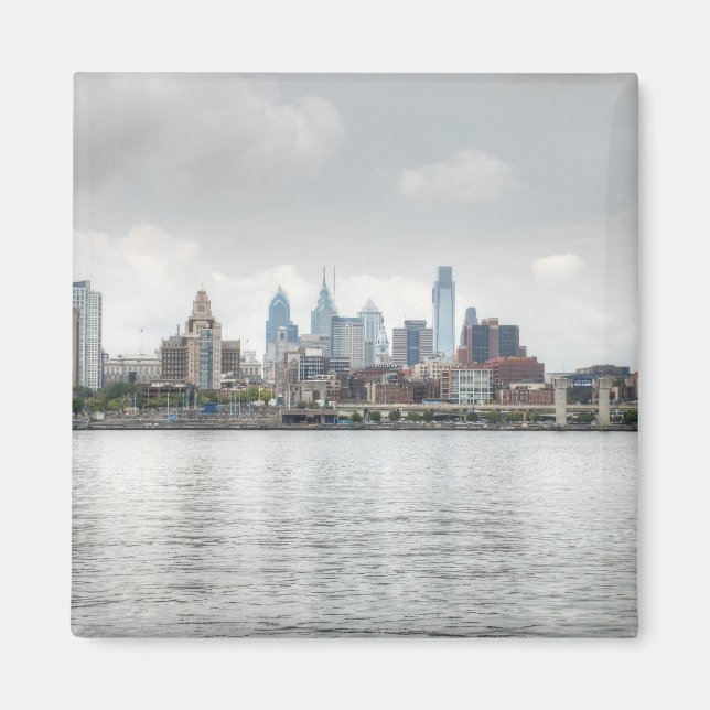 Philly Skyline 2 Magnet (Vorne)