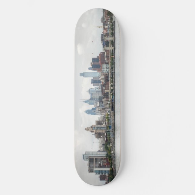 Philly Skyline 2 Skateboard (Vorderseite)