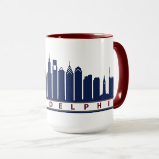 Philly Skyline-Tasse 2019 in der Marine Tasse
