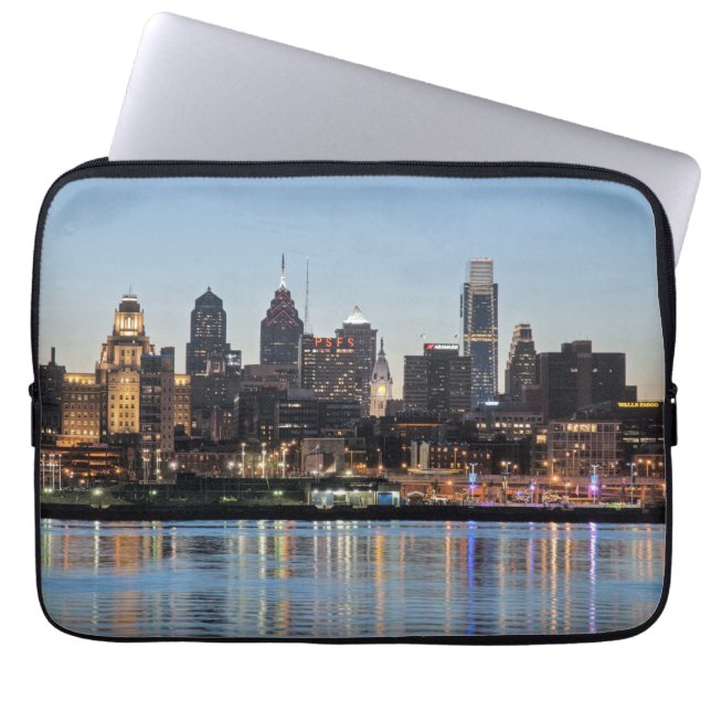 Philly Sonnenuntergang Laptopschutzhülle (Vorderseite)