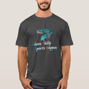 Philly Sports Happen Large et Pattison T-shirt