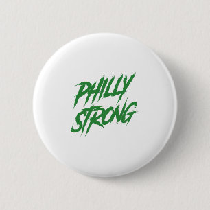 Philly Strong Graffiti Style Button