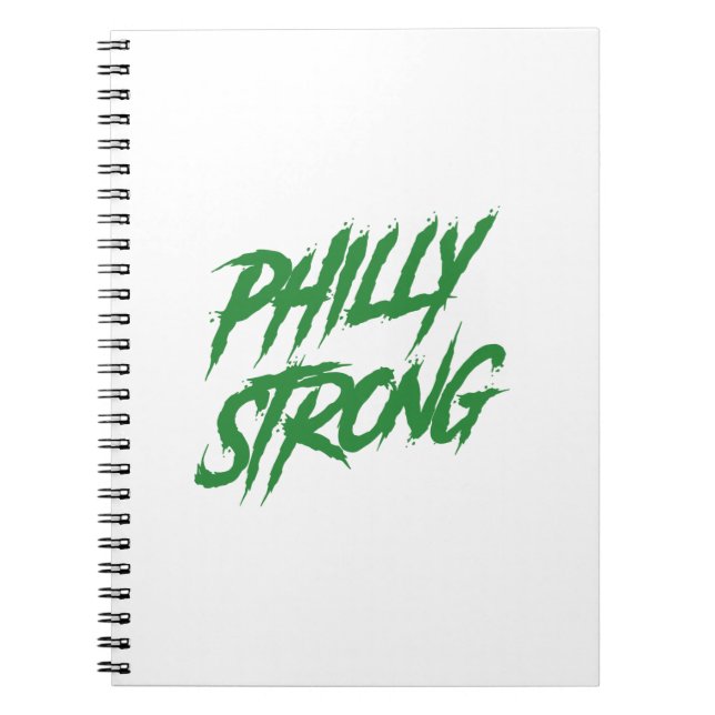 Philly Strong Graffiti Style Notizblock (Vorderseite)
