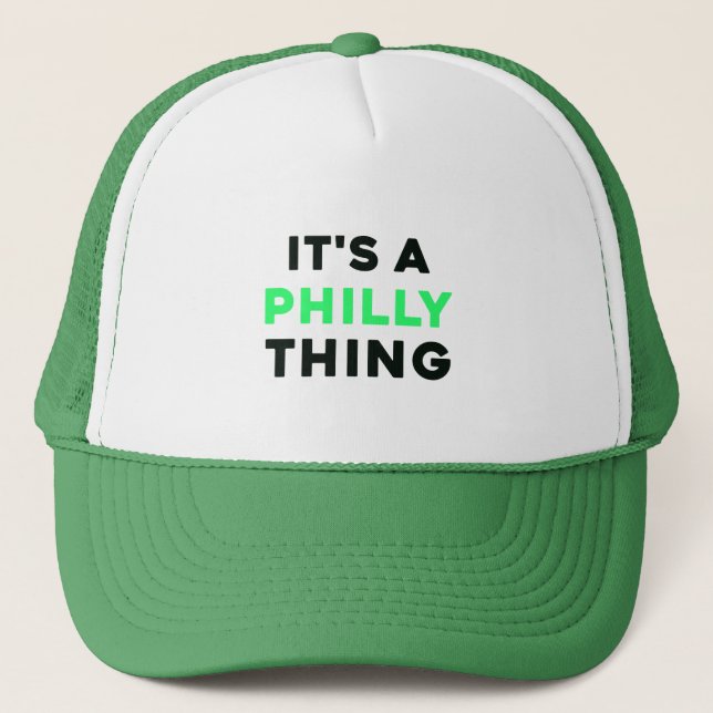 Philly Thing Philadelphia Football Fans Truckerkappe (Vorderseite)