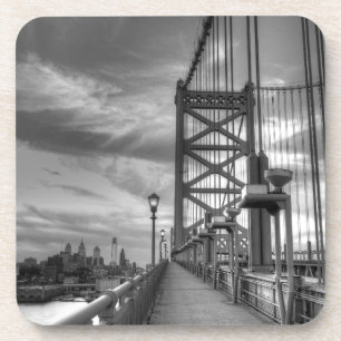 Philly von der Brücke Untersetzer