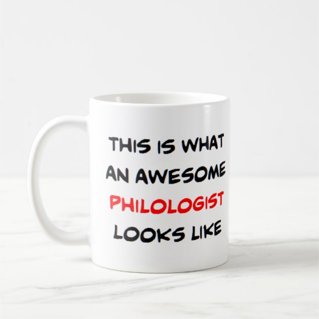 Philologe phantastisch kaffeetasse (Links)