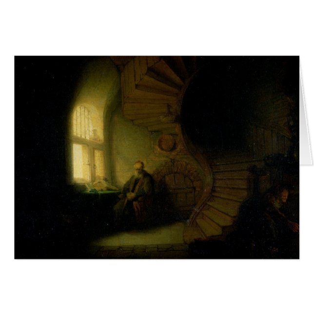 Philosoph in Meditation, 1632 (Vorderseite (Horizontal))