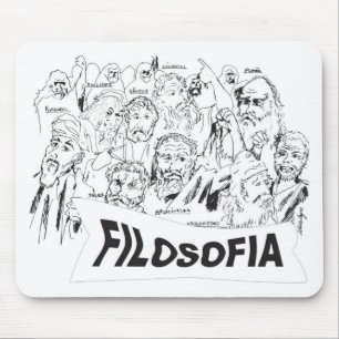 PHILOSOPHEN Platao Aristoteles euclides Sócrates Mousepad
