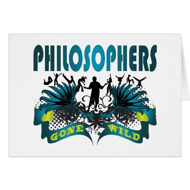 Philosophen wild gegangen (Vorderseite (Horizontal))