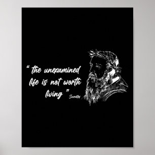 Philosophie, berühmte Icons Philosophie Zitate, di Poster