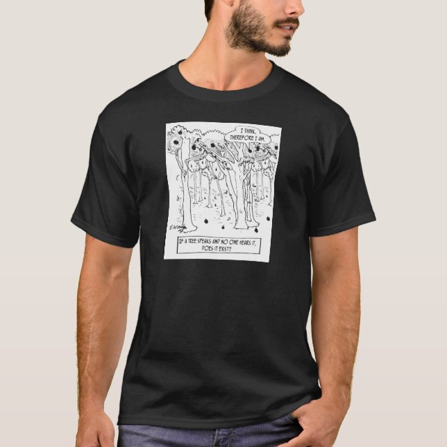 Philosophie-Cartoon 9483 T-Shirt (Vorderseite)