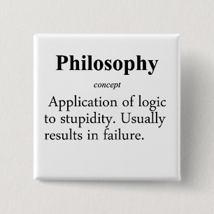 Philosophie-Definition Button