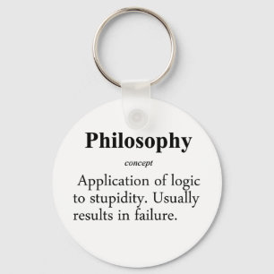 Philosophie-Definition Schlüsselanhänger