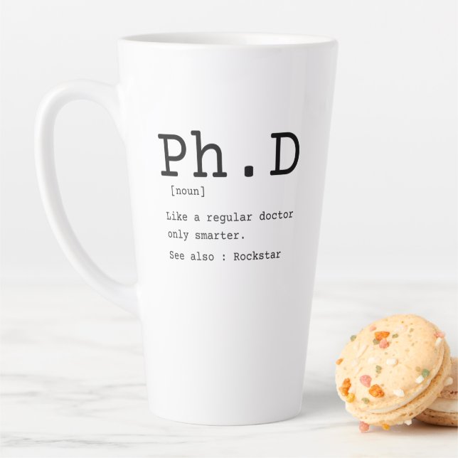 Philosophie der Doktorarbeit Doktorarbeit Milchtasse (Beispiel)