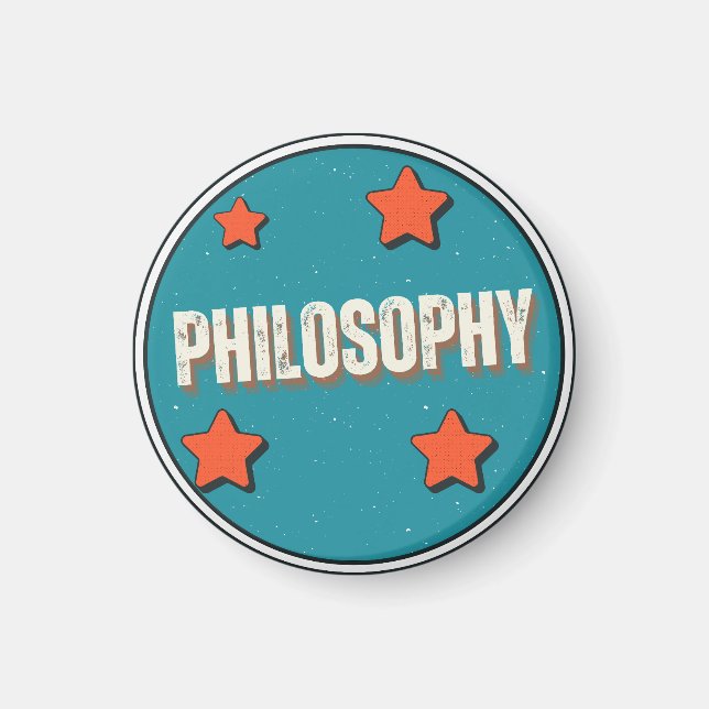 Philosophie Magnet (Vorne)