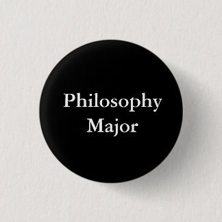 Philosophie-Major Button