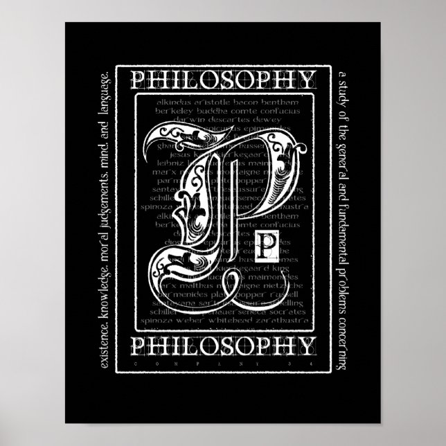 Philosophie Poster (Vorne)
