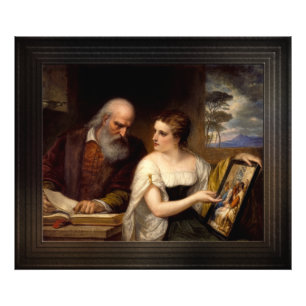 Philosophie und Christliche Kunst von Daniel Hunti Fotodruck