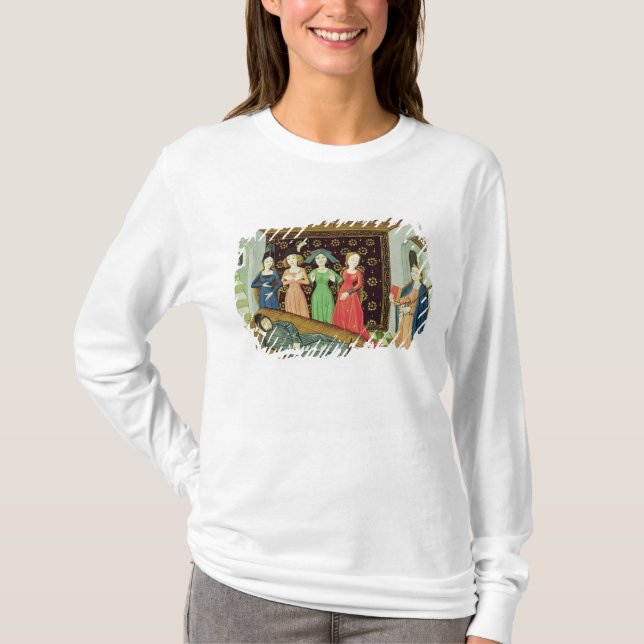 Philosophie und die Musen T-Shirt (Vorderseite)