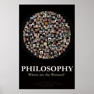 Philosophie - Wo sind die Frauen? Poster
