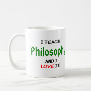 Philosophieunterricht und Liebe Kaffeetasse