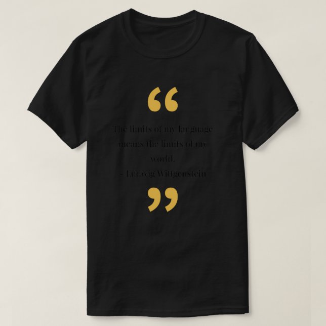 Philosophieziffern 36 T-Shirt (Design vorne)