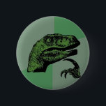Philosoraptor Button<br><div class="desc">Funny Meme Produkte</div>