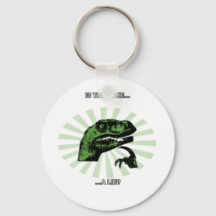 Philosoraptor Cakes und Lügen Schlüsselanhänger