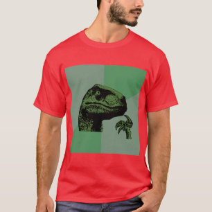 Philosoraptor Dinosaurier-Ratetier Meme T-Shirt