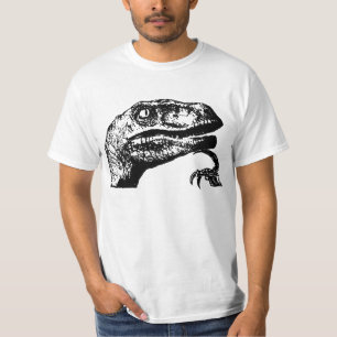 Philosoraptor kein Text T-Shirt
