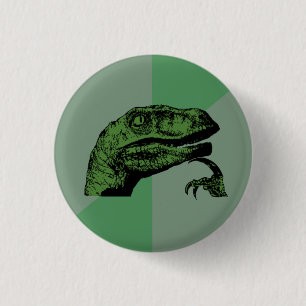 Philosoraptor Knopf Button