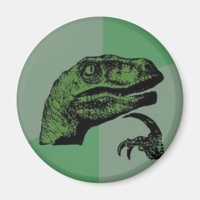 Philosoraptor Magnet (Vorne)