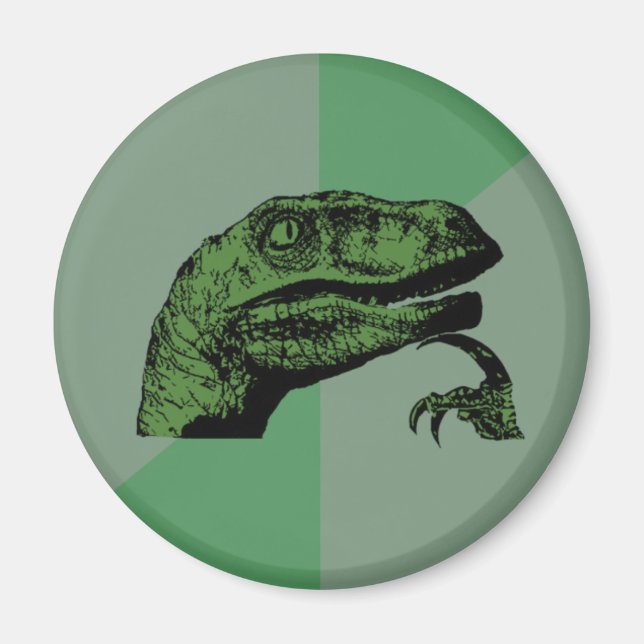 Philosoraptor Magnet (Vorne)