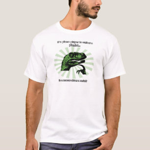 Philosoraptor Rennwagen-Antriebs-Witz T-Shirt