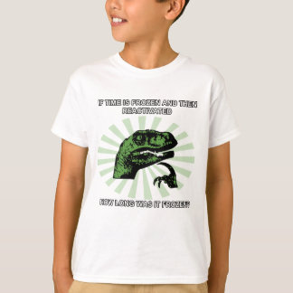 Philosoraptor Zeit T-Shirt