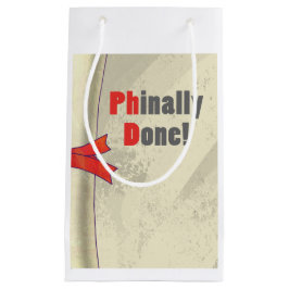 Phinally getan kleine geschenktüte