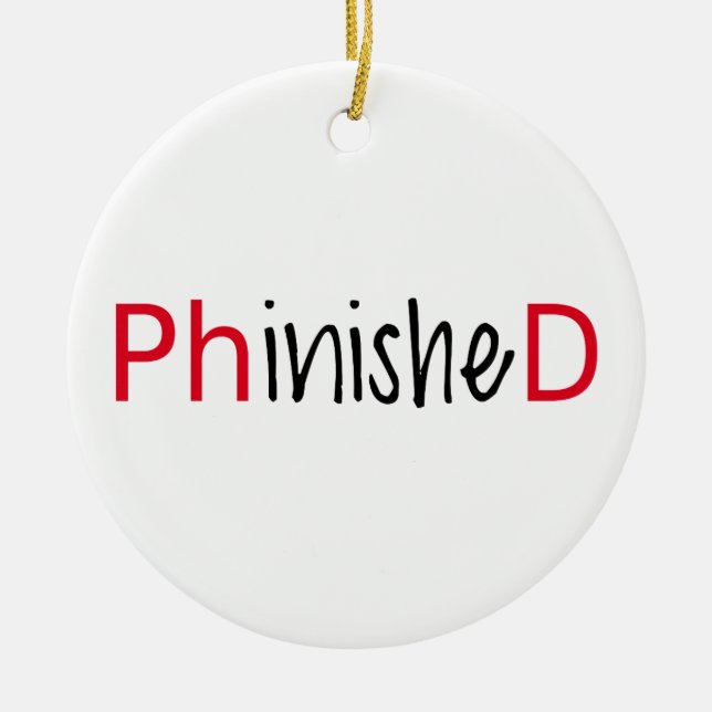 Phinished, Wortkunst, Textentwurf für PhD Keramikornament (Vorne)