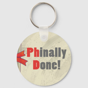 Phinyl-Scroll Schlüsselanhänger