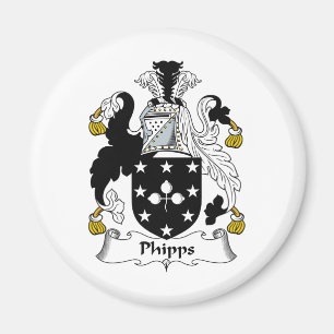 Phipps Familienwappen Magnet
